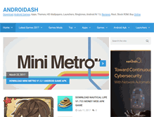 Tablet Screenshot of androidash.com